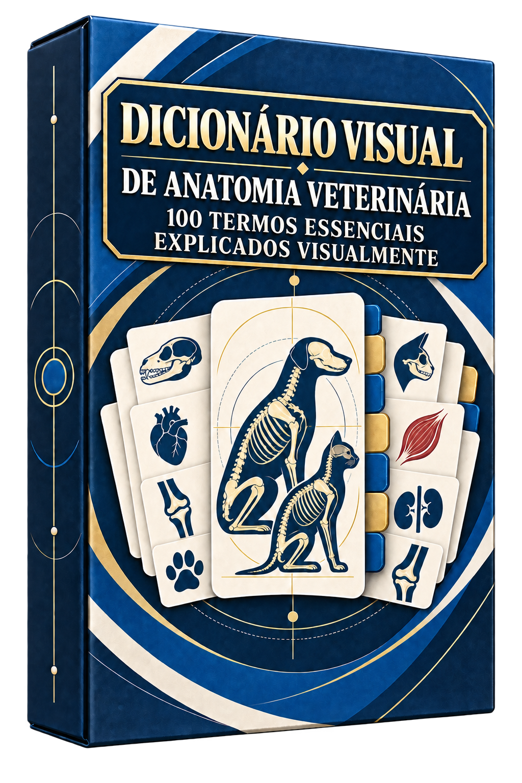 Mockup do Dicionário Visual de Anatomia Veterinária